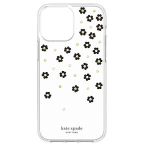 Kate spade 13 Pro Max Case Protective Shock Resistant Bumper Scattered Flowers 6.7"