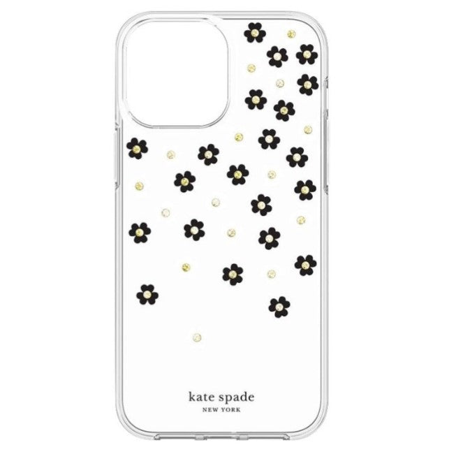 Kate spade 13 Pro Max Case Protective Shock Resistant Bumper Scattered Flowers 6.7