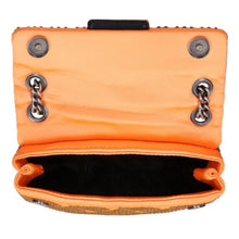 Load image into Gallery viewer, Kurt Geiger Crossbody Womens Orange Kensington Mini Beaded Shoulder Bag