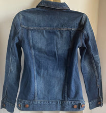 Load image into Gallery viewer, Madewell Jacket Womens Extra Small Blue Denim Distressed Cotton Relaxed Fit