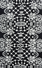 Load image into Gallery viewer, Nanette Lepore Women&#39;s Sleeveless A-Line Silk Mosaic Black Shift Dress - 4