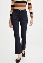 Load image into Gallery viewer, Paige Jeans 31 Womens Ankle Flare Blue Claudine Patch Pocket High Rise Transcend