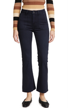 Load image into Gallery viewer, Paige Jeans 31 Womens Ankle Flare Blue Claudine Patch Pocket High Rise Transcend