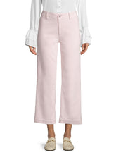 Load image into Gallery viewer, Paige Jeans Womens 26 Pink Wide Leg Crop Nellie High Rise Denim Pants