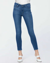 Load image into Gallery viewer, Paige Jeans Womens 26 Skinny Crop Hoxton Blue High-Rise Transcend Stretch