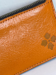Patricia Nash Women’s Almeria Credit Card RFID Slim Leather Wallet Wristlet, Yellow