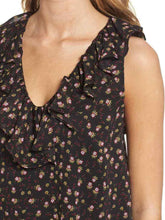 Load image into Gallery viewer, Rebecca Minkoff Women&#39;s Carlisle Sleeveless V-Neck Floral Print Top - Small