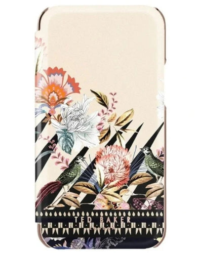 Ted Baker iPhone 13 PRO Case Folio Floral Mirror Slim Protective, Densee, 6.1 in