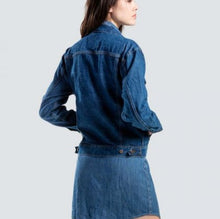 Load image into Gallery viewer, Levis Women’s Bed of Roses Ex-Boyfriend Embroidered Denim Trucker Jacket - Luxe Fashion Finds
