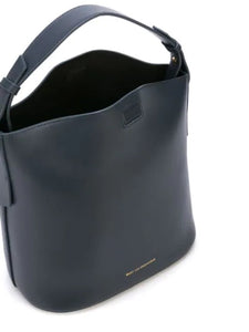 Want Les Essentiels Bucket Shoulder Bag Women Blue Leather Cambria Medium Bag
