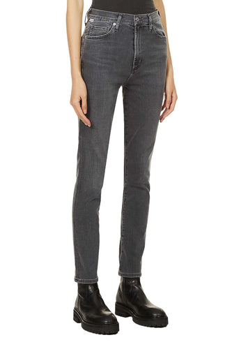 Citizens of Humanity Women’s Olivia High Rise Slim Gray Jean, Date Night -29