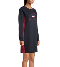 Load image into Gallery viewer, Tommy Hilfiger Dress Womens Extra Large Blue Crew Neck Long Sleeve Sweatshirt