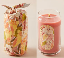 Load image into Gallery viewer, Anthropologie Candle Eden Illume 52 HR Soy Blend Wrapped Glass, 4 Scents