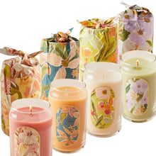 Load image into Gallery viewer, Anthropologie Eden Illume 4 X 52 HR Soy Blend Wrapped Glass Candle, 4 Scents
