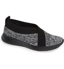 Load image into Gallery viewer, Fitflop Womens Artknit Ballerina Flex Cushion Casual Gray Black Shoes, 5 (36) - NIB - Luxe Fashion Finds
