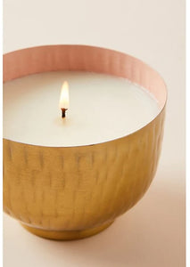Anthropologie Spring's Eden Illume 28 HR Tin Candle, Pomegranate, Red Berry +