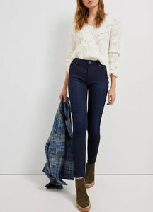 Anthropologie Women’s Paige Hoxton High-Rise Skinny Ankle Blue Jean, Alania