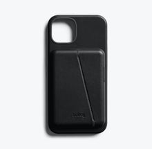 Load image into Gallery viewer, Bellroy iPhone 13 Black Leather MagSafe Mod Case &amp; Wallet Kickstand 2-Piece Set