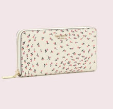 Load image into Gallery viewer, Kate Spade Women’s Spencer Meadow Zip-Around Large Floral Continental Wallet