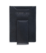 Load image into Gallery viewer, Mancini Men&#39;s RFID Magnetic Money Clip Black Leather Card Case Wallet