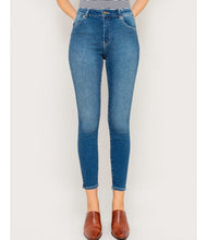 Load image into Gallery viewer, Rolla’s Women’s Westcoast Ankle Mid-Rise Skinny Crop Jean, Pavement Blue - 28 - Luxe Fashion Finds