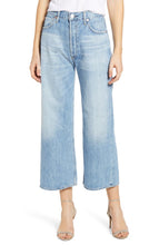 Load image into Gallery viewer, Citizens Of Humanity Women’s Sacha High Rise Button Fly Crop Wide Leg Jean - 26