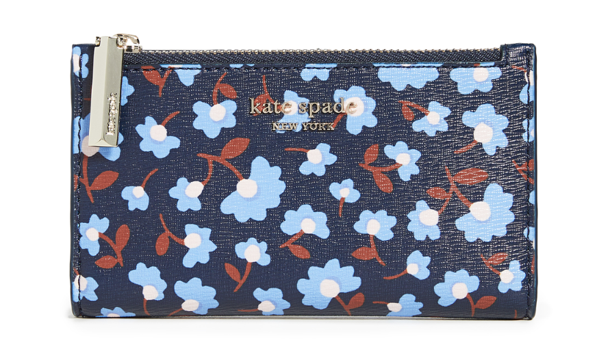 Kate spade new york spencer small slim bifold wallet hot sale