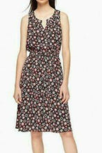 Load image into Gallery viewer, Kate Spade Women&#39;s V-Neck Sleeveless A-line Neckline Pink Floral dress, XS